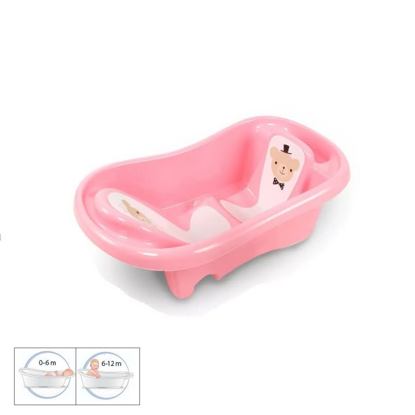 Robins Dual-Position Baby Bath Tub