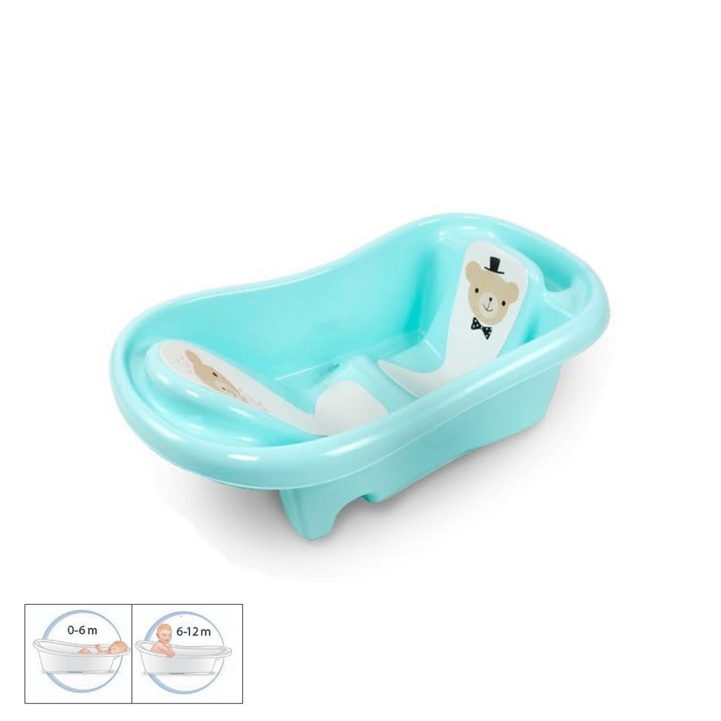 Robins Dual-Position Baby Bath Tub