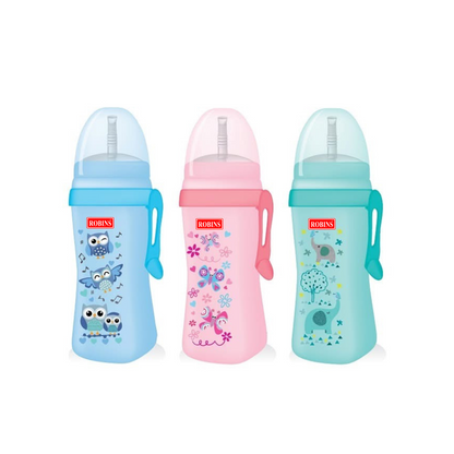 Robins Baby Square Straw Cup