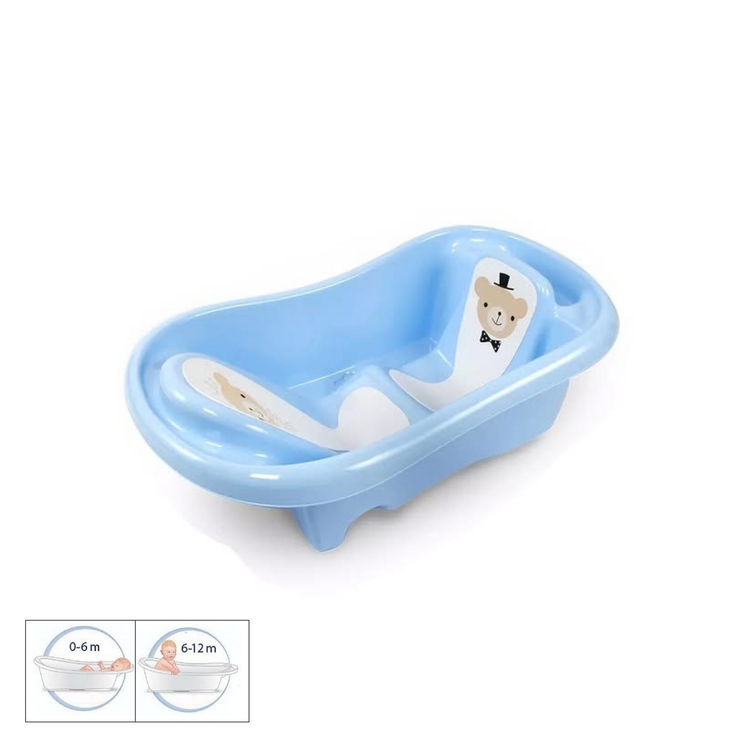 Robins Dual-Position Baby Bath Tub
