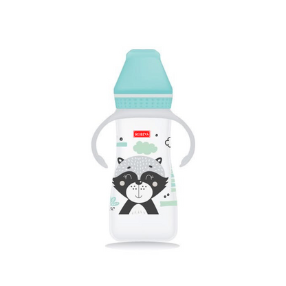 Robins Baby Feeding Bottle with Handles – 250 ml